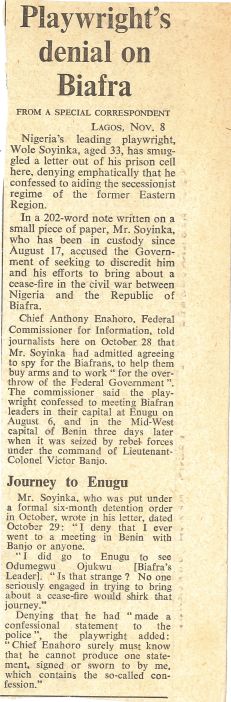 Newspaper Article