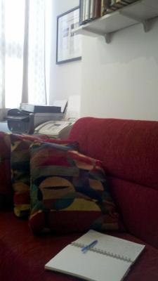 red couch