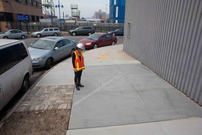 Person in hard hat