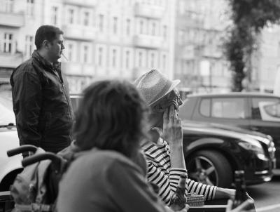 People on a bench