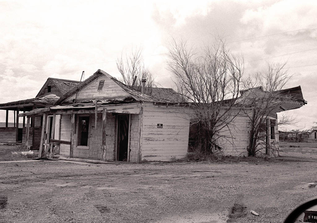 ruined house