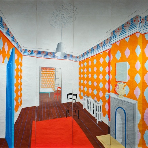 orange room