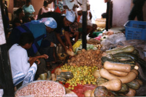 A market in Cape Verde