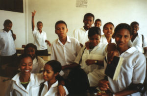 Schoolchildren in Cape Verde