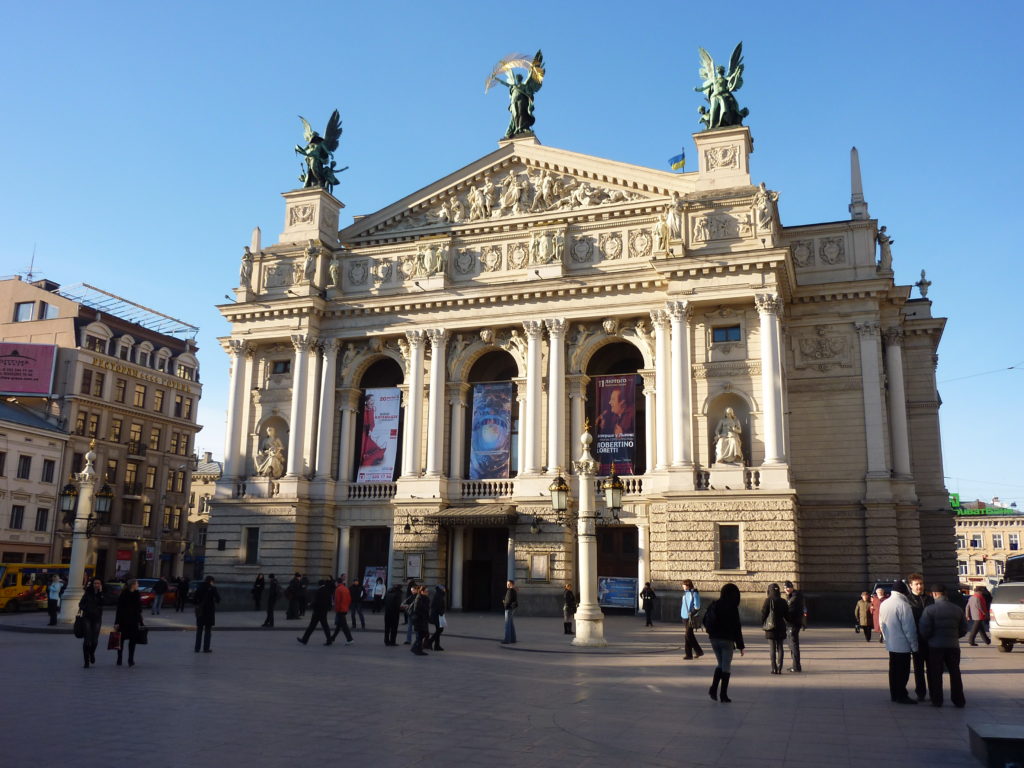 Lviv opera house