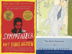 The Sympathizer and The Quiet American book covers