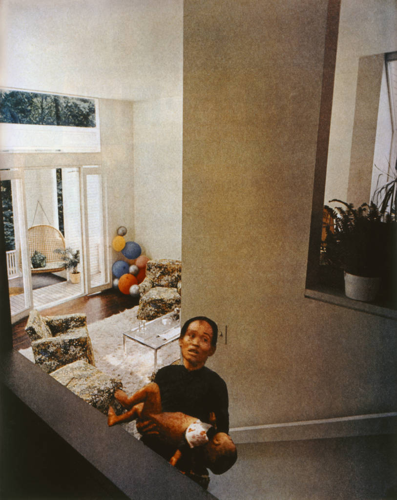 Martha Rosler Balloons From House Beautiful: Bringing the War Home 1967-72.