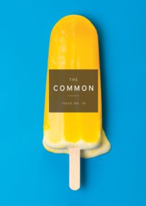 The Common Issue 16 cover with a melting yellow popsicle on a bright blue background