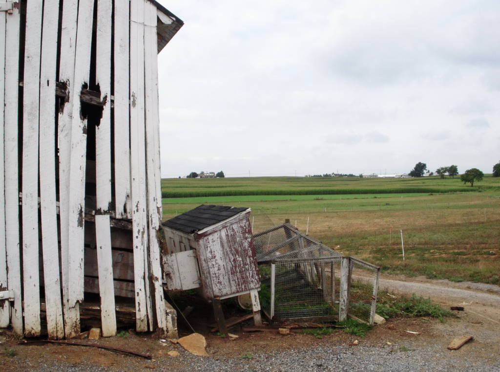 corn crib