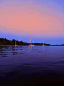 Image of lake and sky