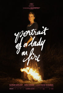 Movie poster of woman on fire