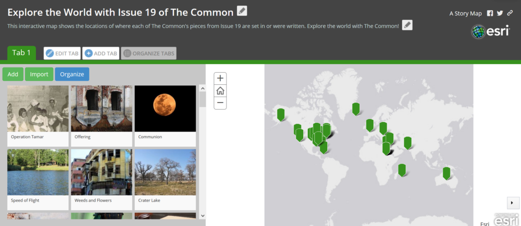 Explore the World with Issue 19 of The Common | The Common