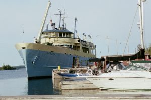 Image of a ferry on the water.