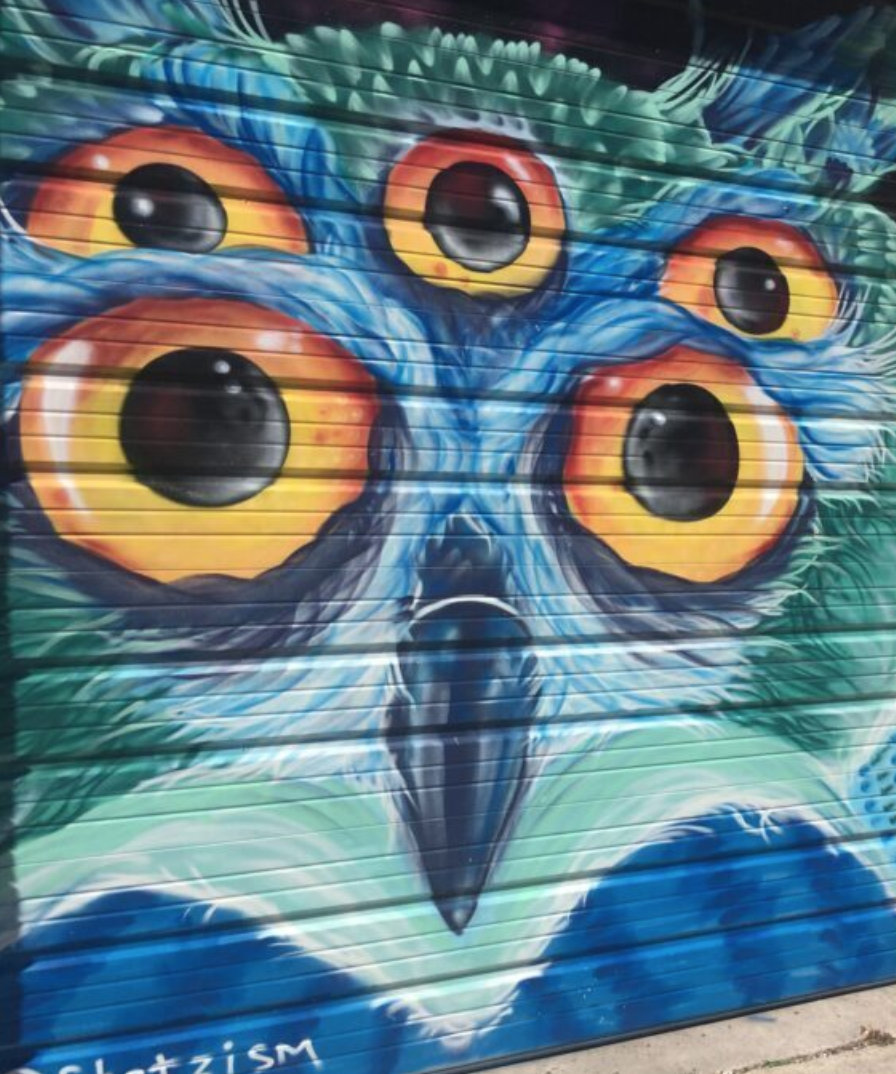 owl graffiti