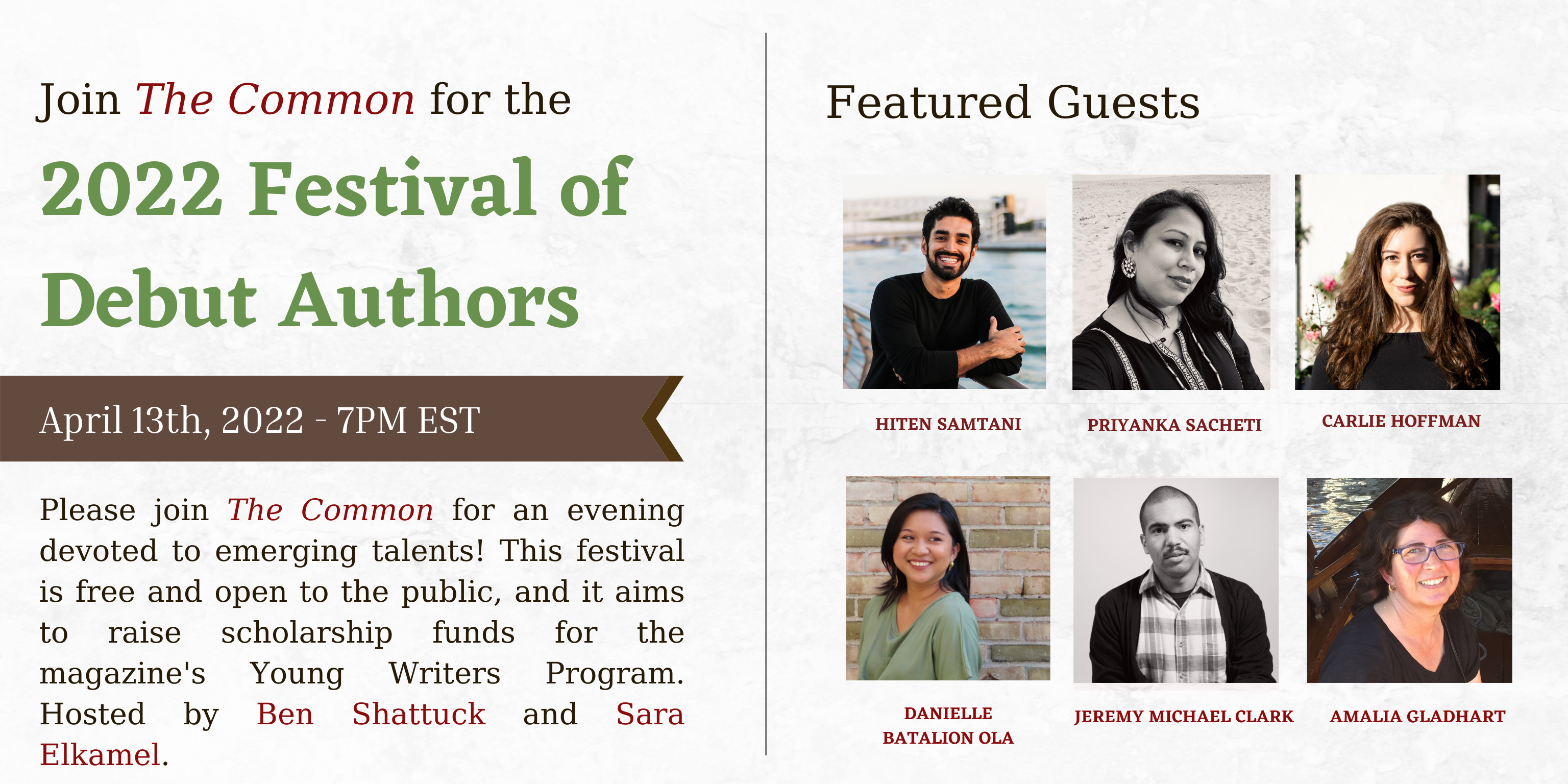 2022 Festival of Debut Authors