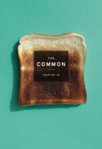 Image of Issue 23 cover (piece of toast on turquoise background).