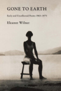 Image of the cover of Gone to Earth: a woman sitting on a stool with mountains in the background.