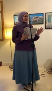 Image of the reading event in Amman