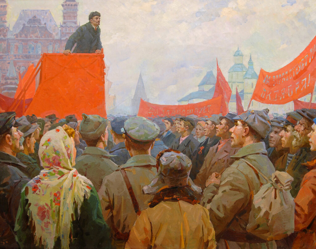 Painting from soviet era Ukraine