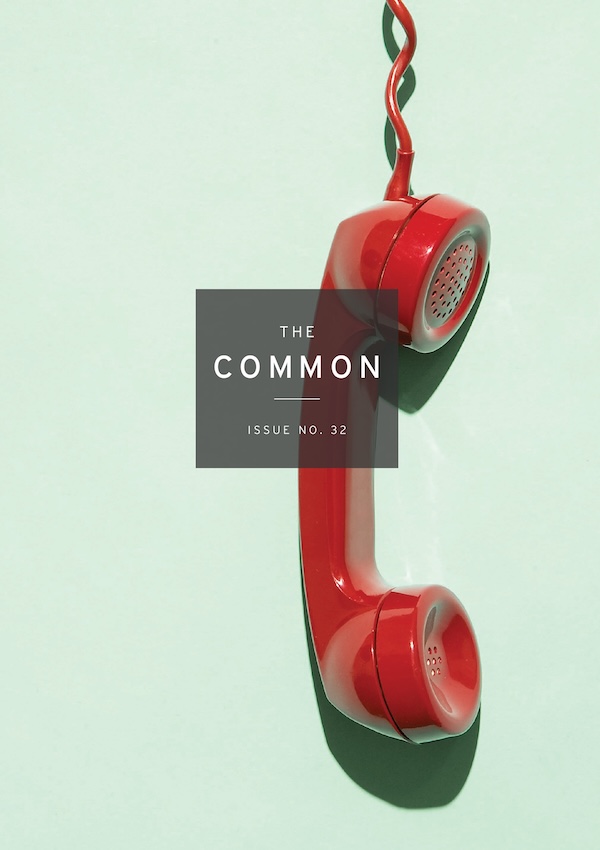 The Common Issue 32 cover with a vintage red phone